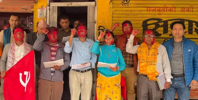 माओवादी पालुङटारकाे अध्यक्षमा चिन्तन निर्वाचित, काेषाध्यक्षमा भट्टराई सर्वसम्मत